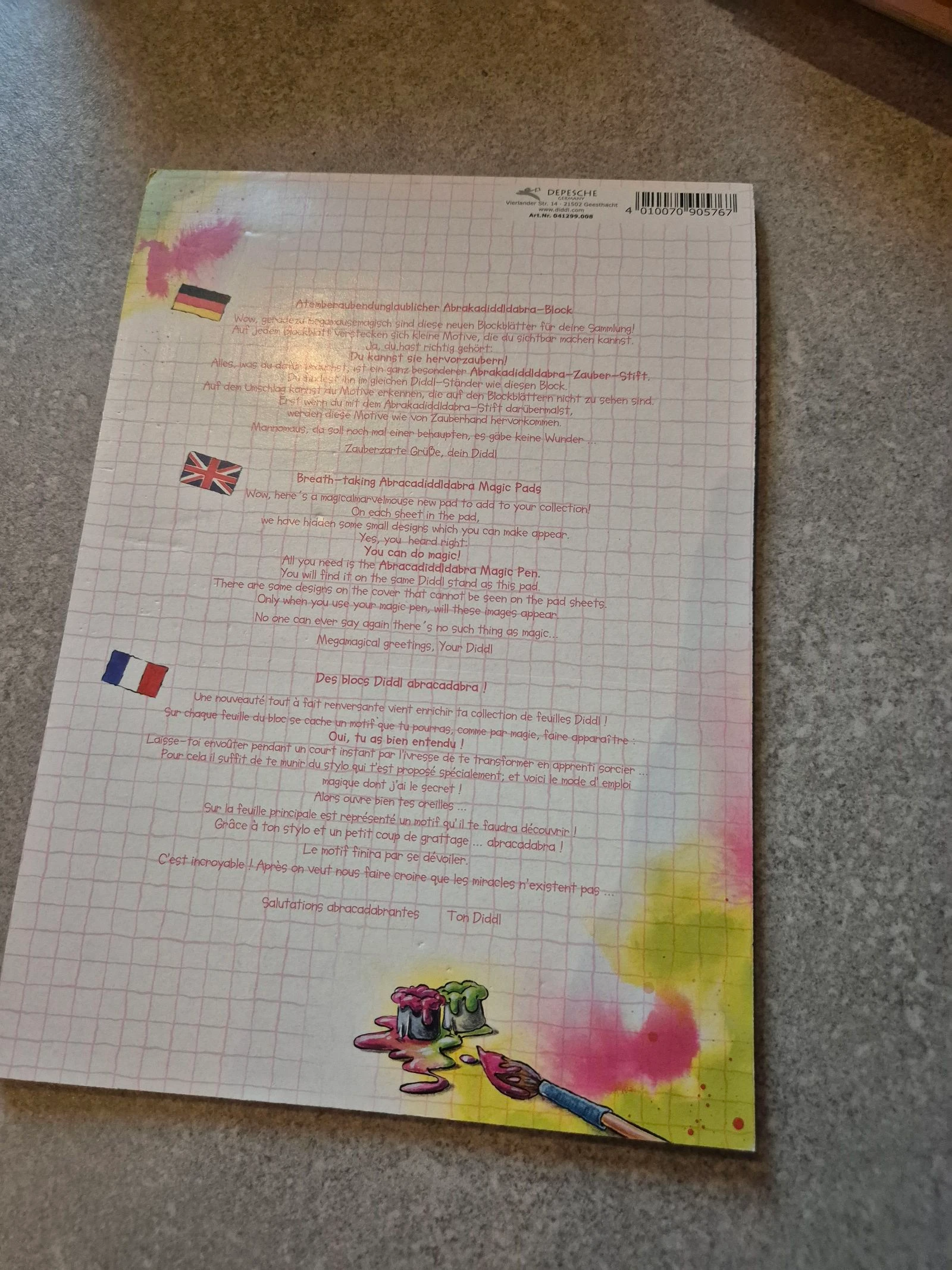 Diddl bloco A5 – photo 3